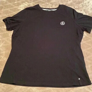 Lauren Ralph Lauren Active Black Short Sleeve T Shirt in Size 1X.